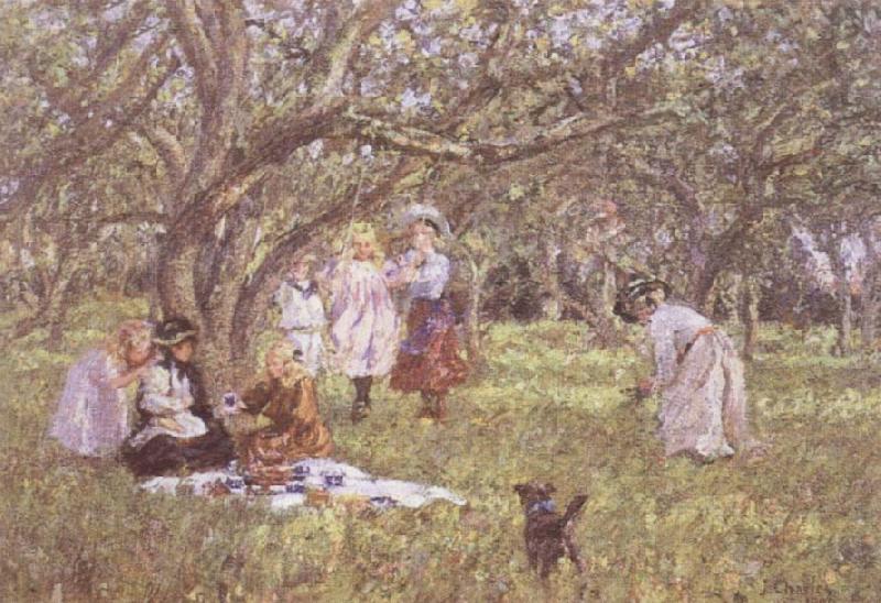 James Charles The Picnic Sweden oil painting art